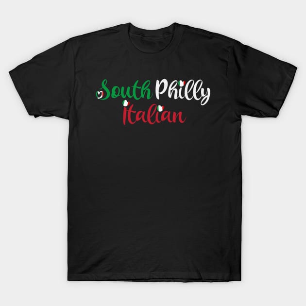 South Philly Italian T-Shirt by Rosemarie Guieb Designs